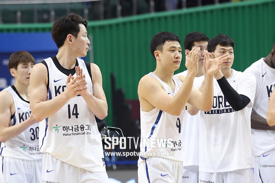 [포토S] 한국, 2019 농구월드컵 예선 홍콩전 낙승