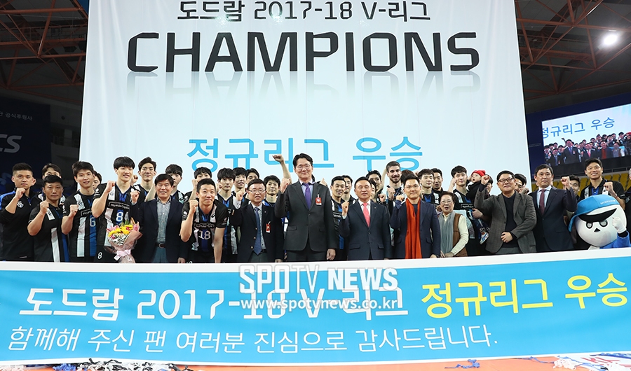 [포토S] 현대캐피탈, V리그 우승