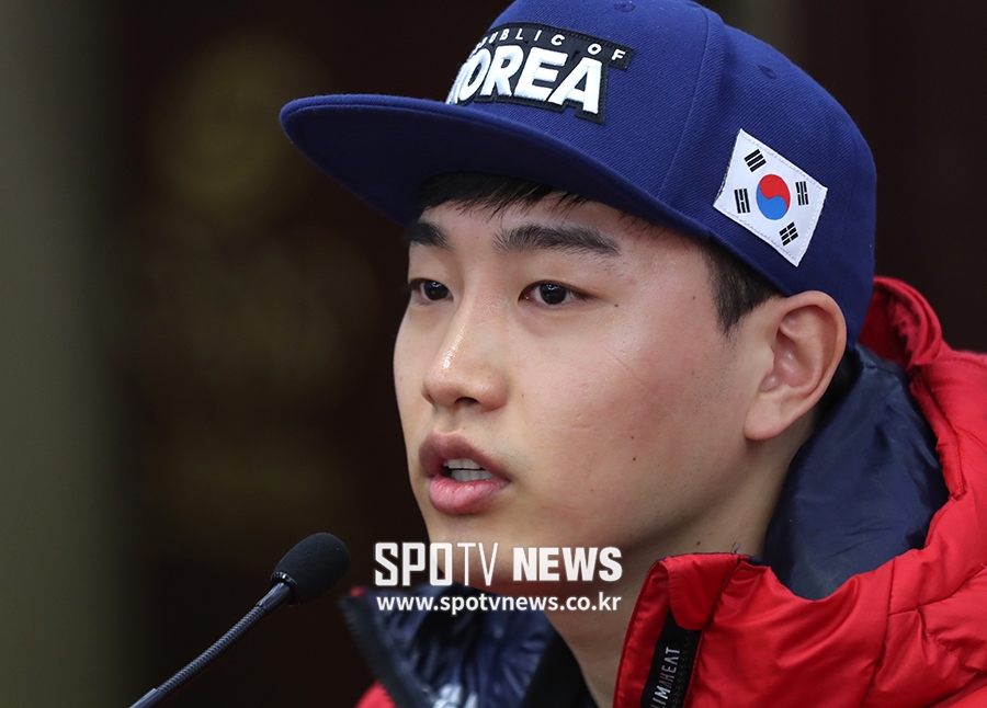 [포토S] 전정린, "함께 훈련했던 상비군들에게 미안하다"