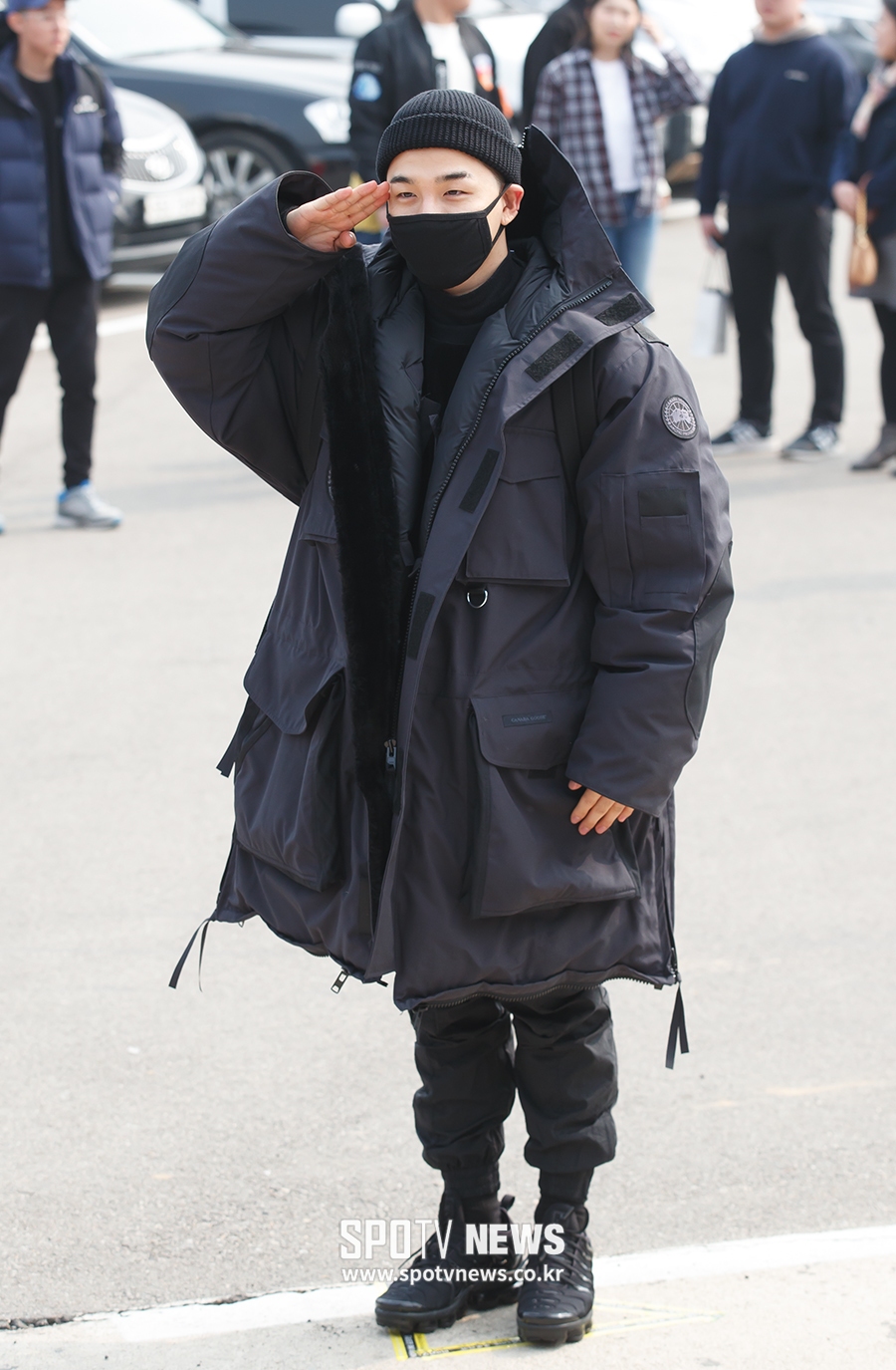 [포토S] 태양, 늠름한 훈련병