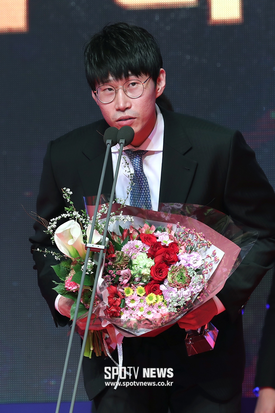 [포토S] 수상 소감 말하는 오세근