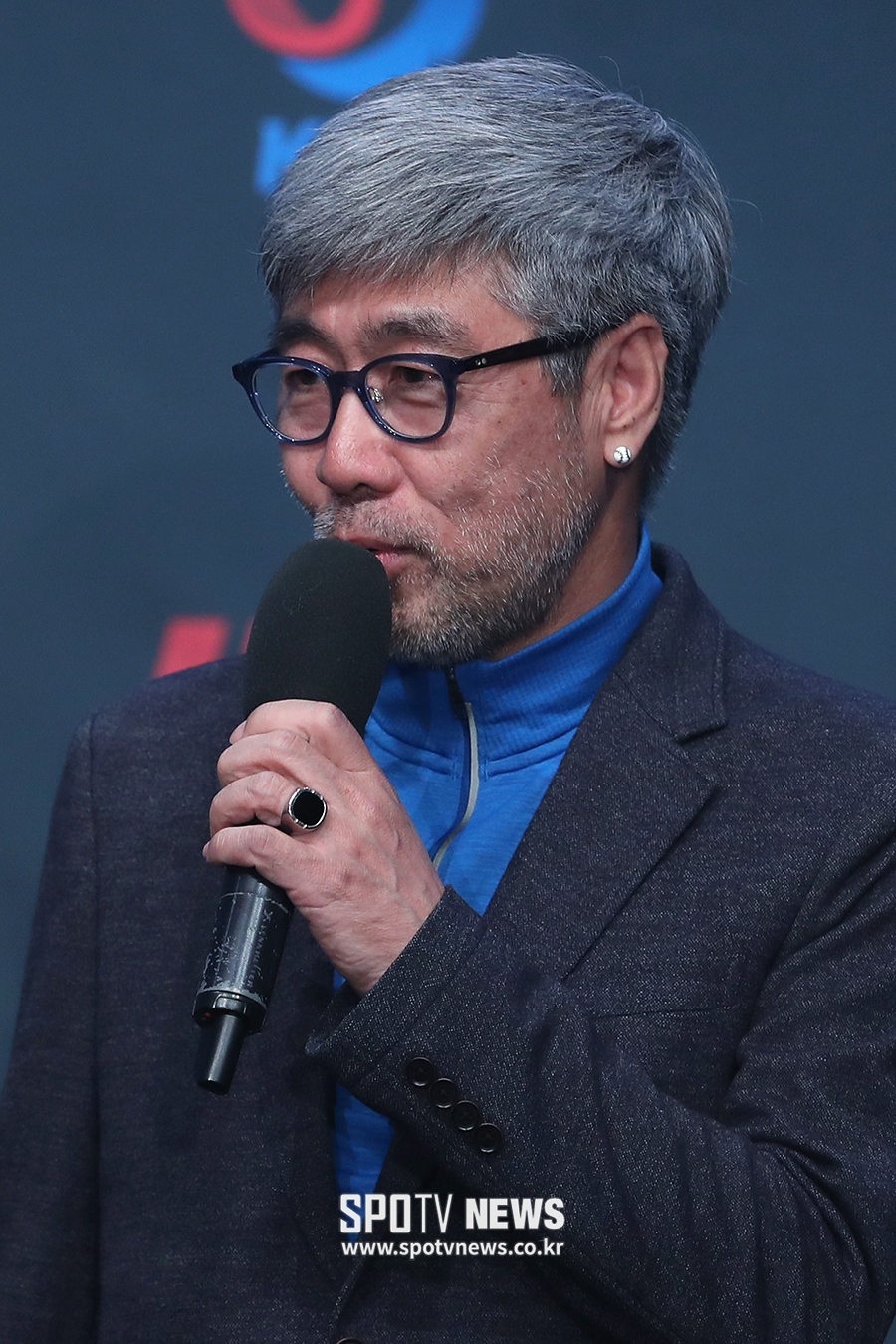 [포토S] 행사에 참석한 SPOTV 민훈기 해설위원