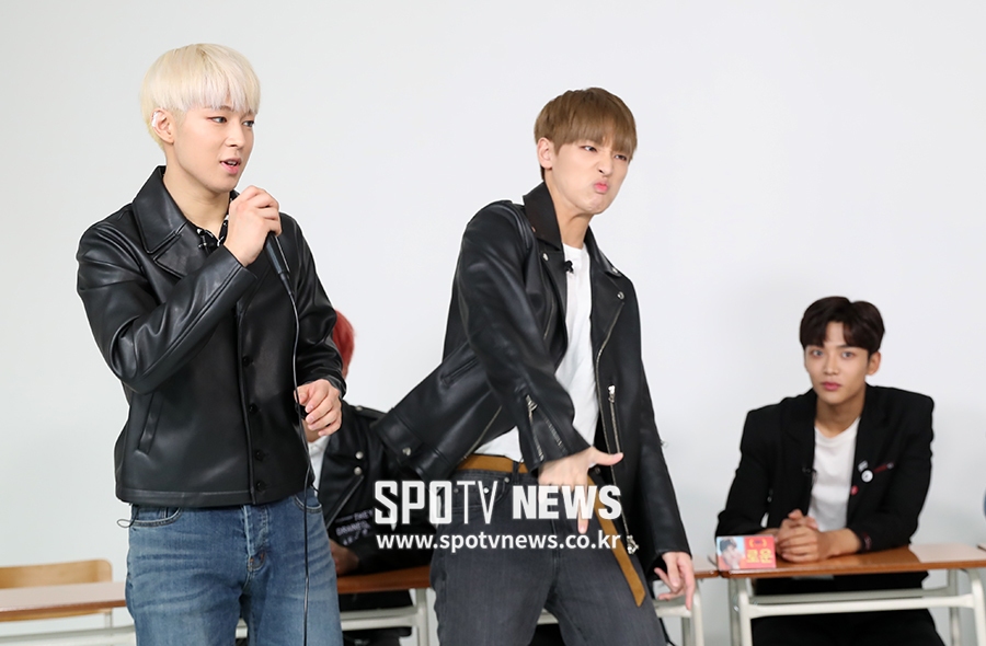 [STARK 현장] SF9 휘영, 형들과 불꽃 튀는 디스랩