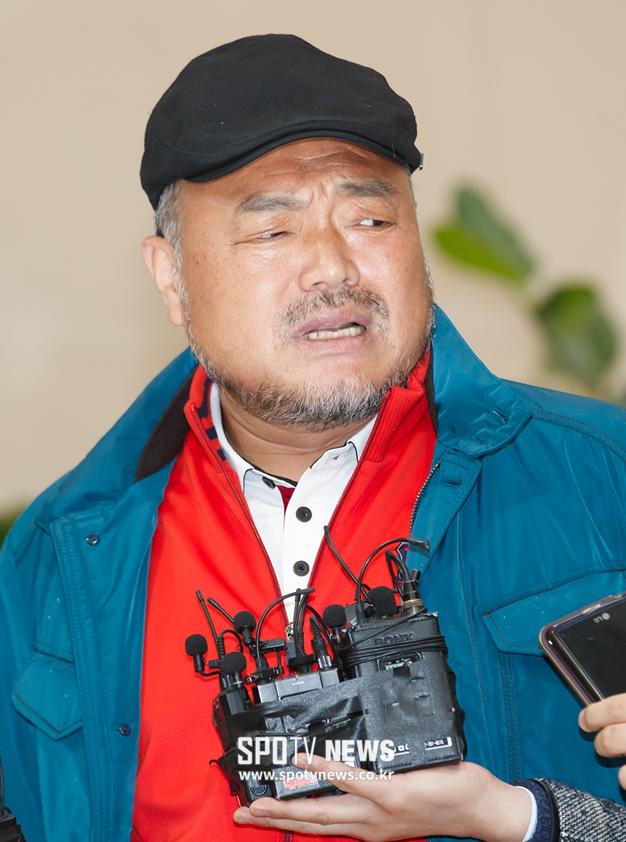 [포토S] 김흥국, "팬들께 죄송하다"
