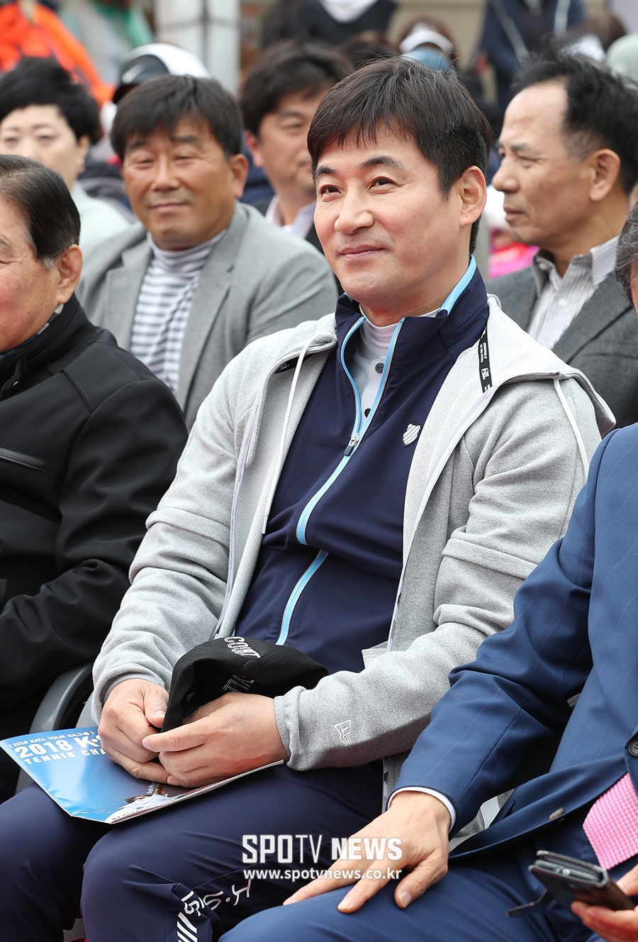 [포토S] 케이스위스 테니스 챔피언십 참석한 배우 전노민