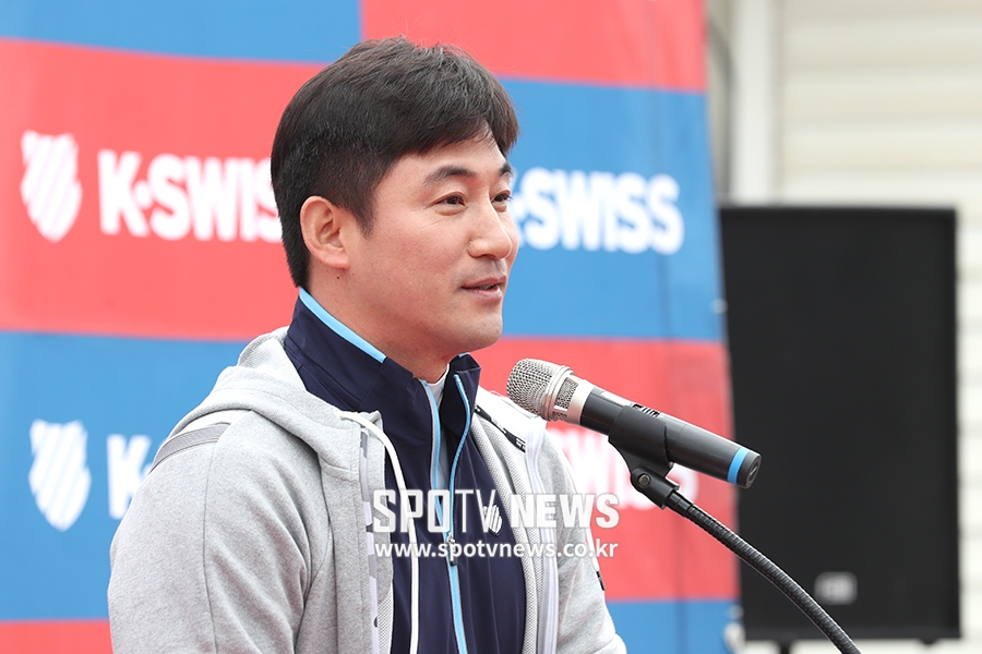 [포토S] 축사 하는 배우 전노민