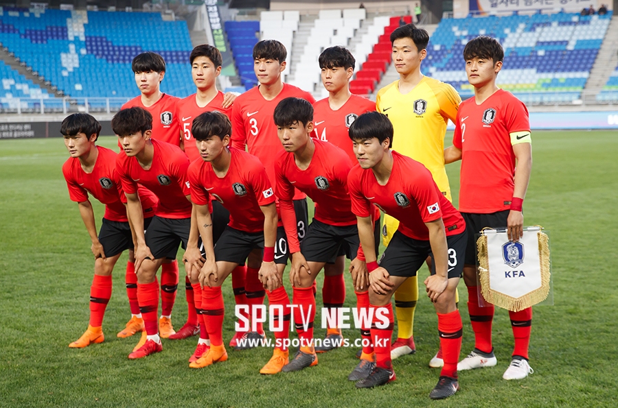 [포토S] 자신감 느껴지는 U-19 대표팀