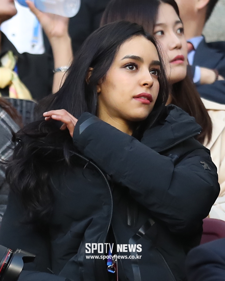 [포토S] JS컵 응원 온 모로코 미녀 팬