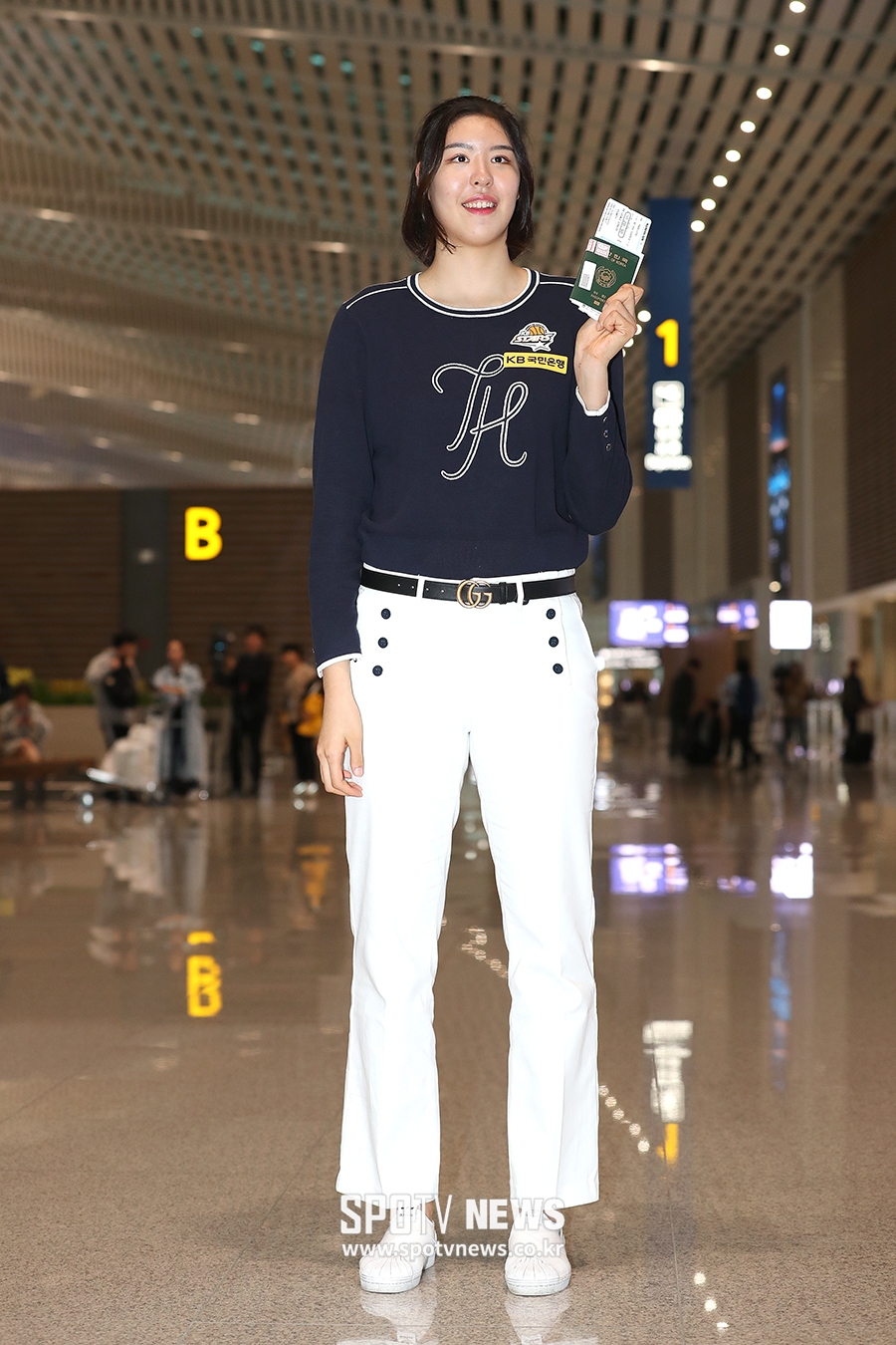 [포토S] 여자 농구 국보급 센터 박지수, WNBA 진출