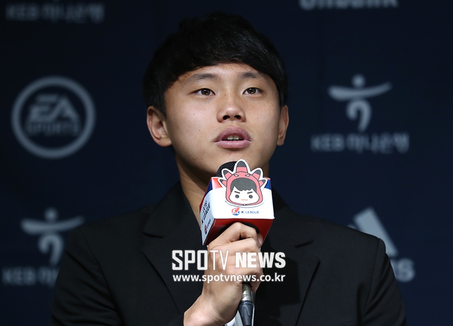[포토S] 조영욱, "'슈퍼매치' 출전 기대해"