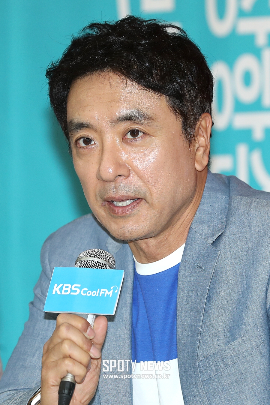 [포토S] 김승우, "장항준 감독과 잘해보겠다"