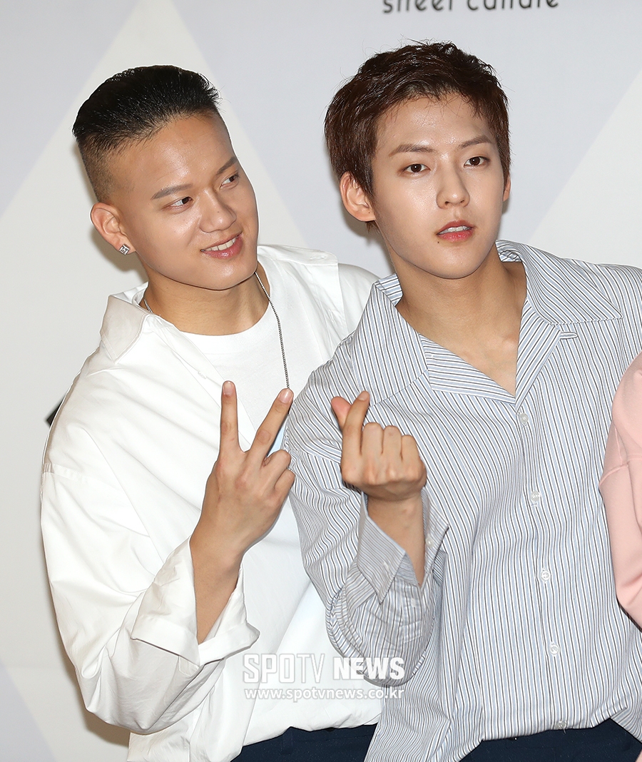 [포토S] 프니엘-이민혁, 브이 or 하트