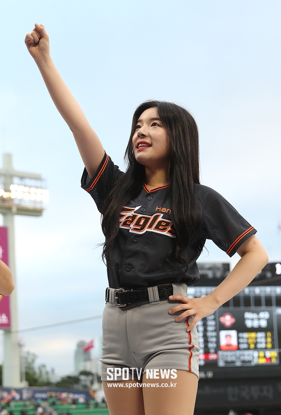 [포토S] 한화 치어리더 조연주, '아이린 닮았나요?'