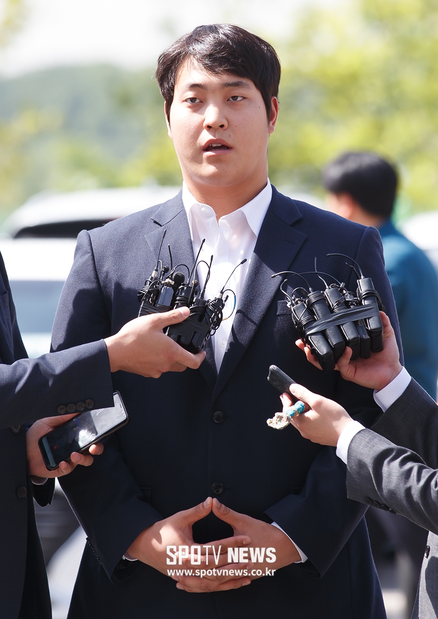 [포토S] 조상우, "합의한 관계였다"