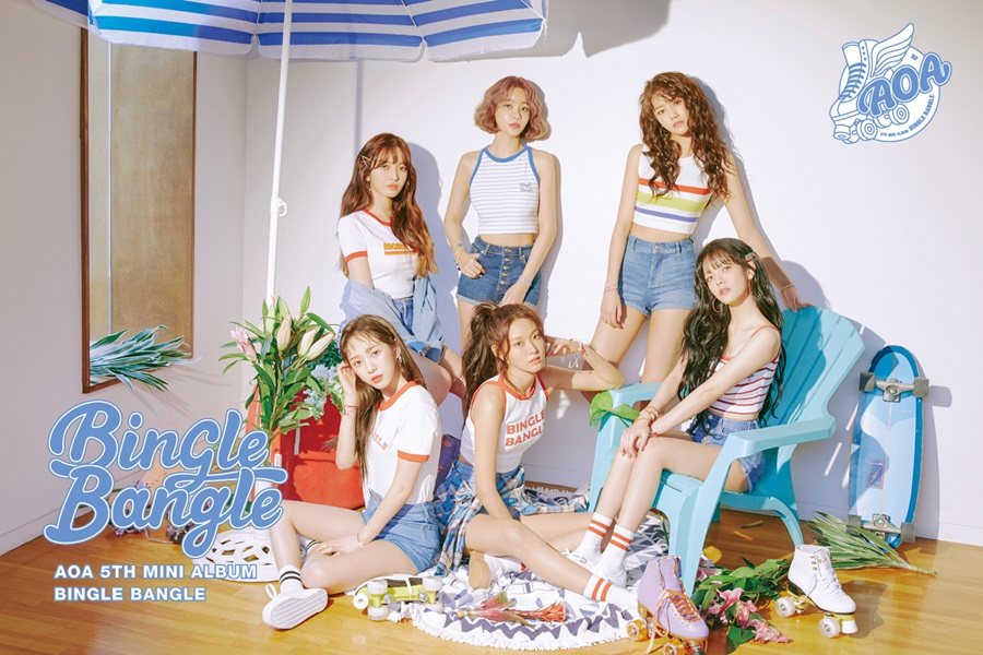 [현장S] 초아는 없어도…AOA, 6인조로 더 단단해진 초심