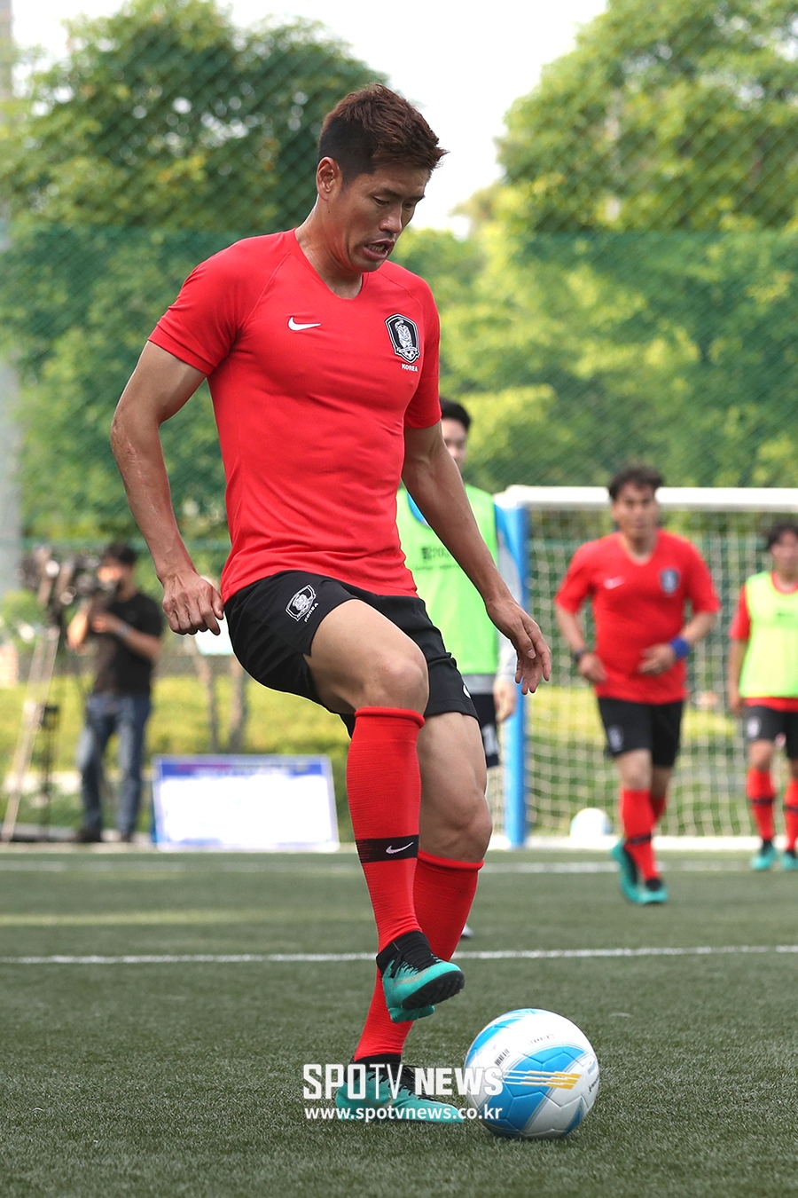 [포토S] 설기현, 현역 저리가라 몸매