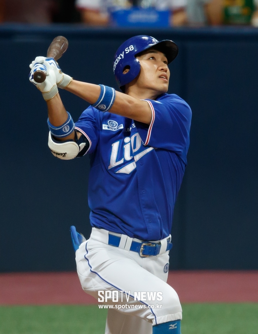 삼성 '박해민 싹쓸이 3루타' NC에 8-7 승…신바람 5연승