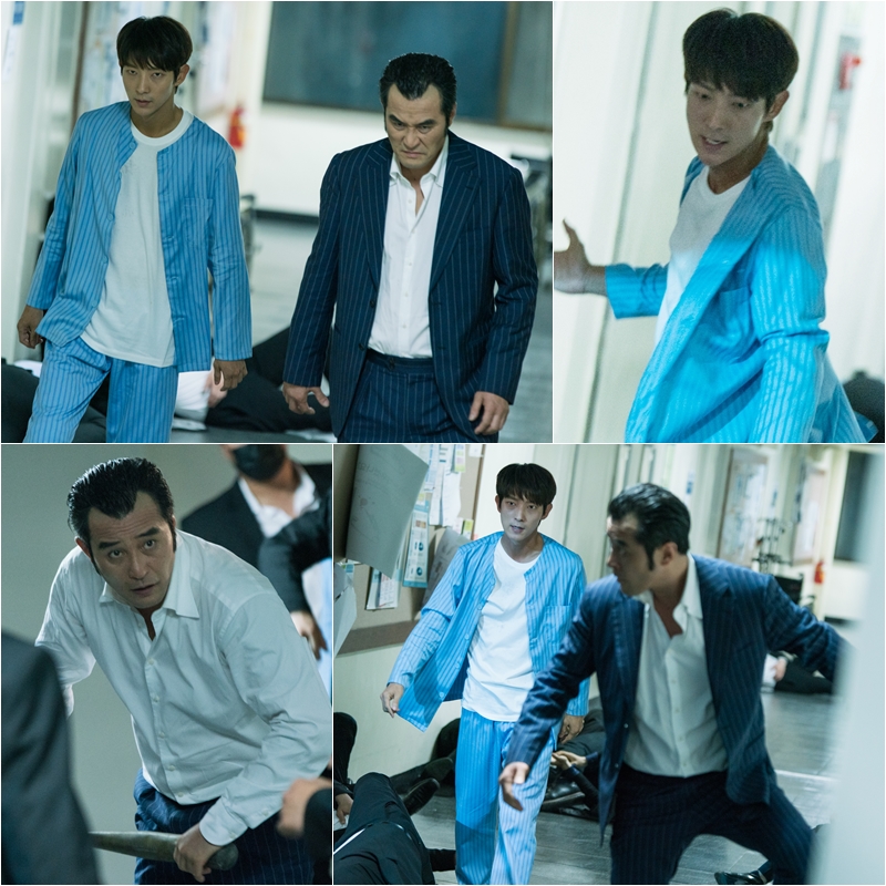 '무법변호사' 이준기-최민수, 의문의 검은 무리와 대적 포착