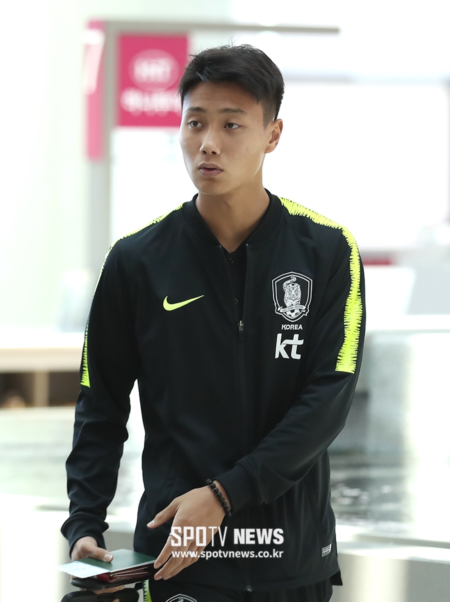 [포토S] 전지훈련 떠나는 U-23 대표팀 백승호