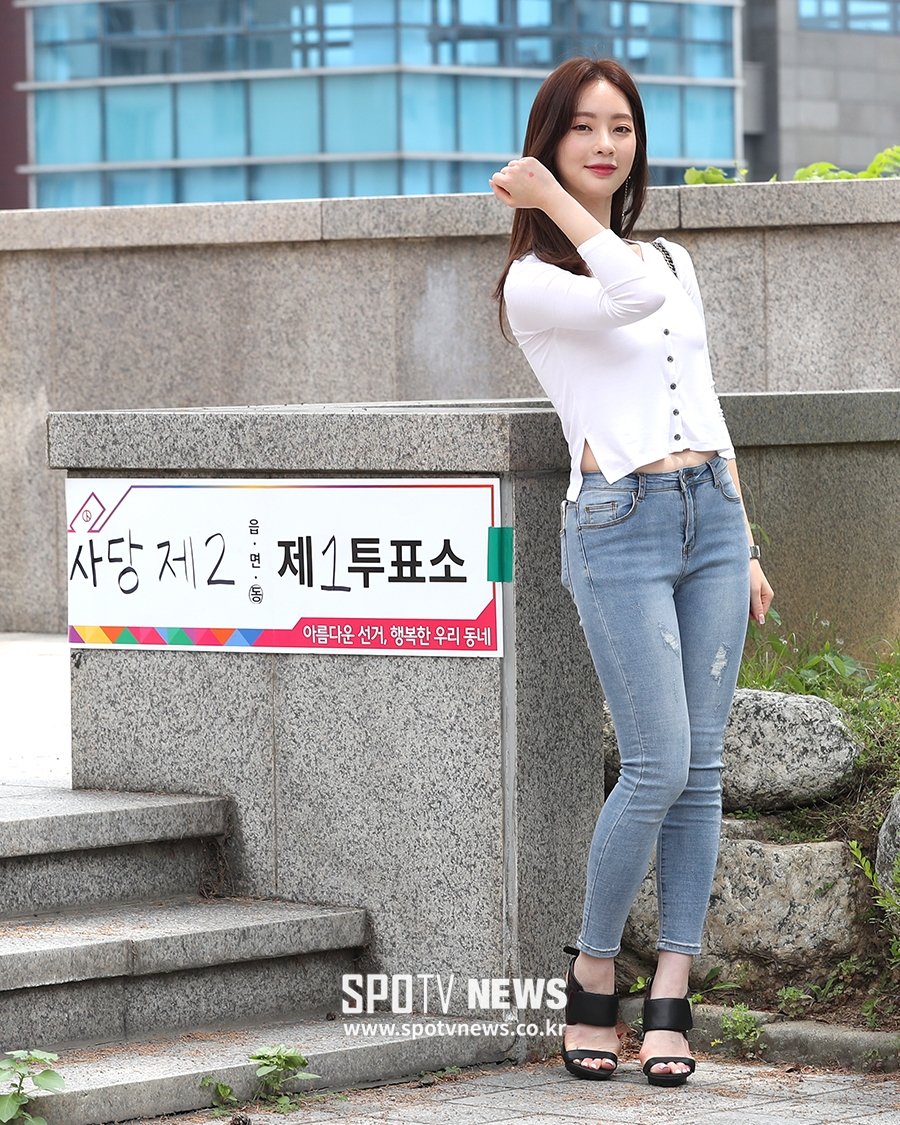 [포토S] 양정원, 투표 완료!