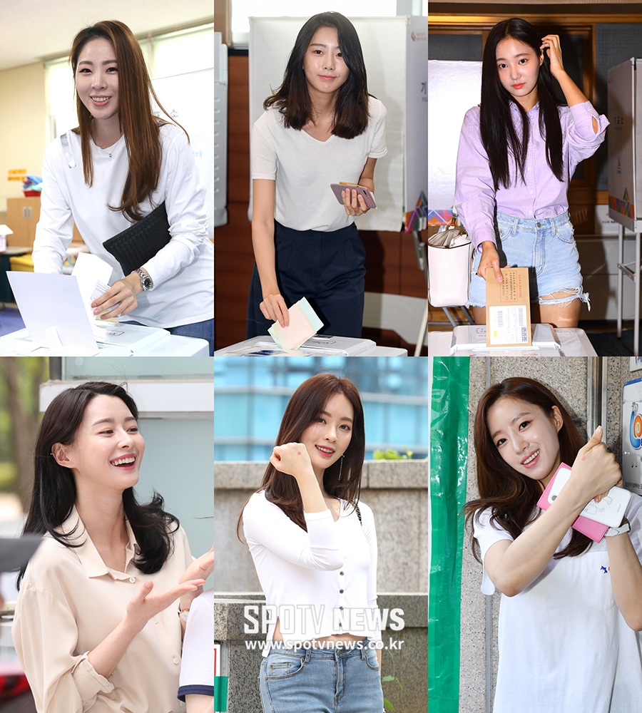 [스토리S] '소중한 한 표 행사하세요~', ★들이 빛낸 6·13 지방선거