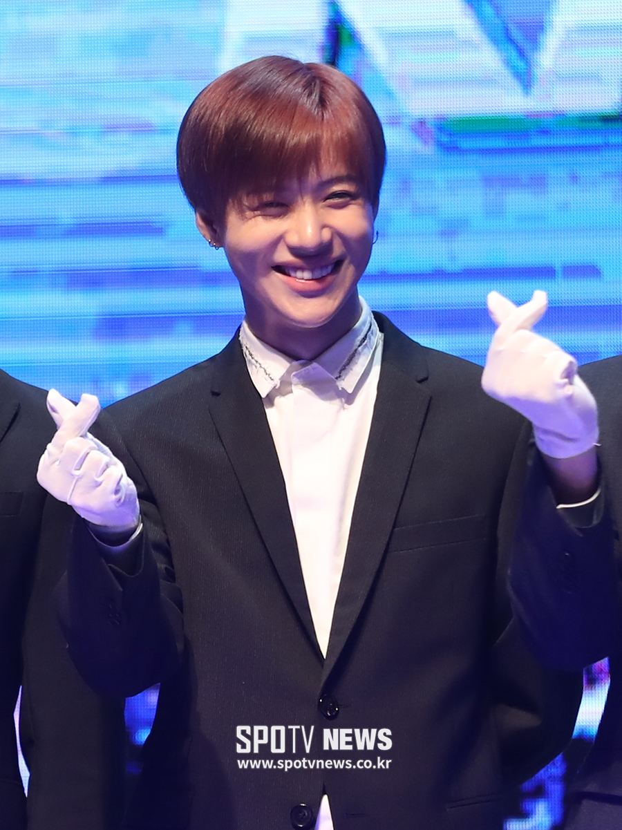 [포토S] 샤이니 태민, 밝은 미소 지으며