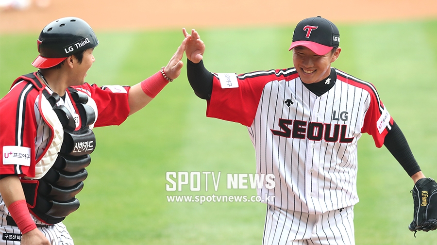 [포토S] 김영준, '무실점으로 막았어'
