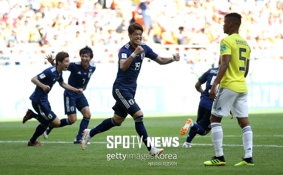 콜롬비아와 경기 승리로 본 일본 축구의 어제와 오늘