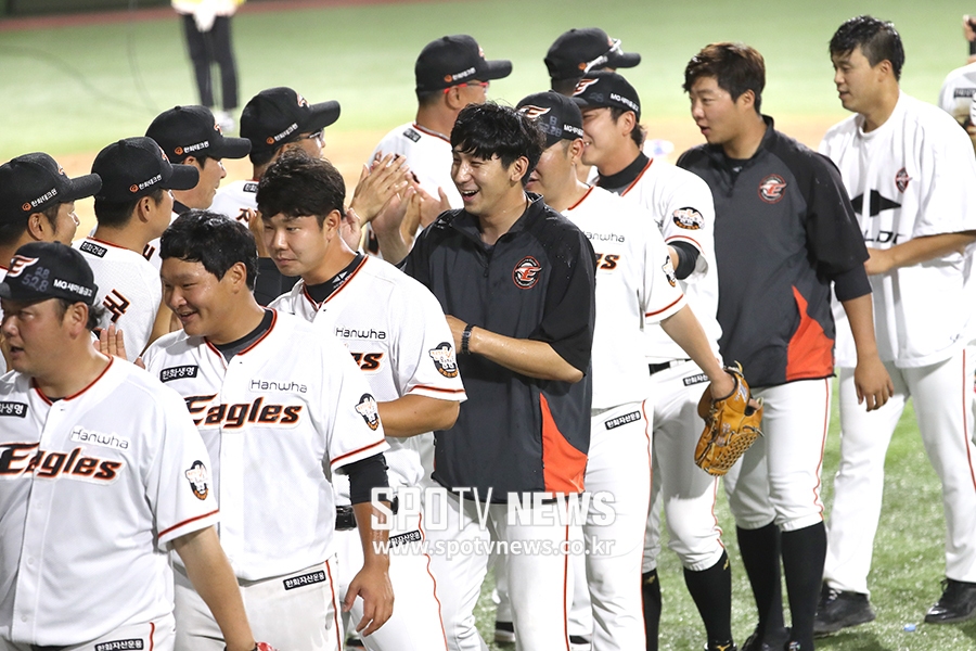 [포토S] 한화, 약속의 땅 청주에서 기분 좋은 위닝시리즈!