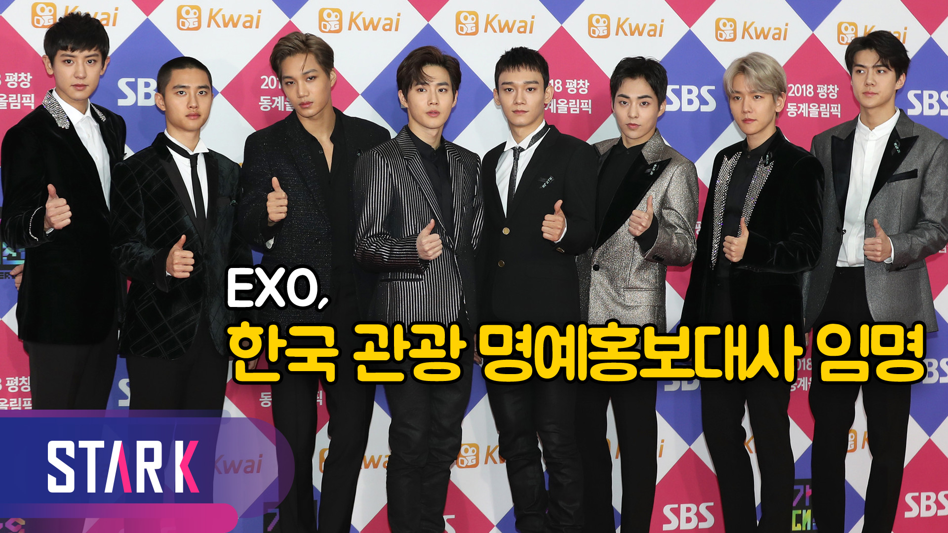 [영상] 엑소, 한국 관광 명예홍보대사 임명