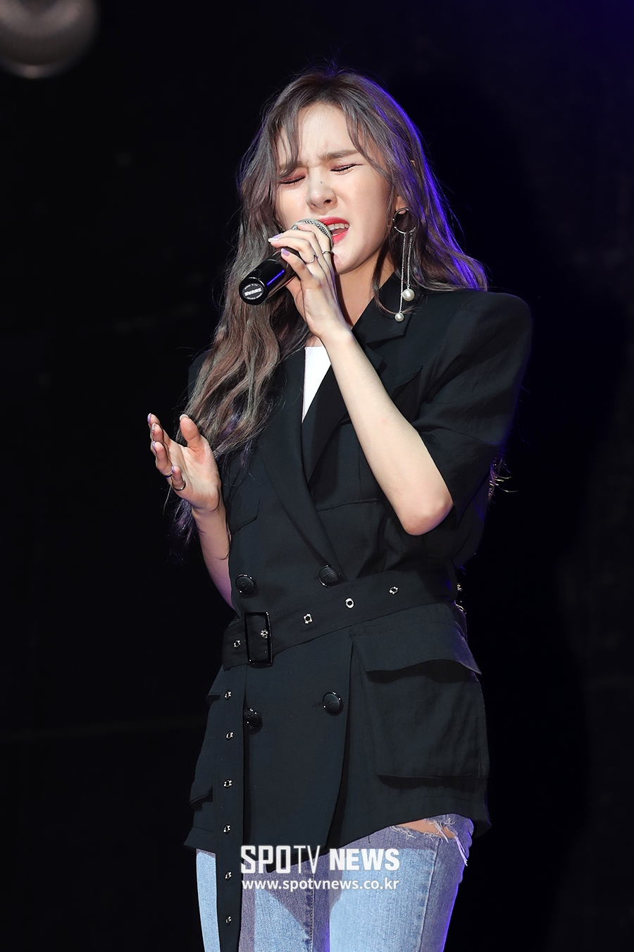 [포토S] 미교, 빗소리