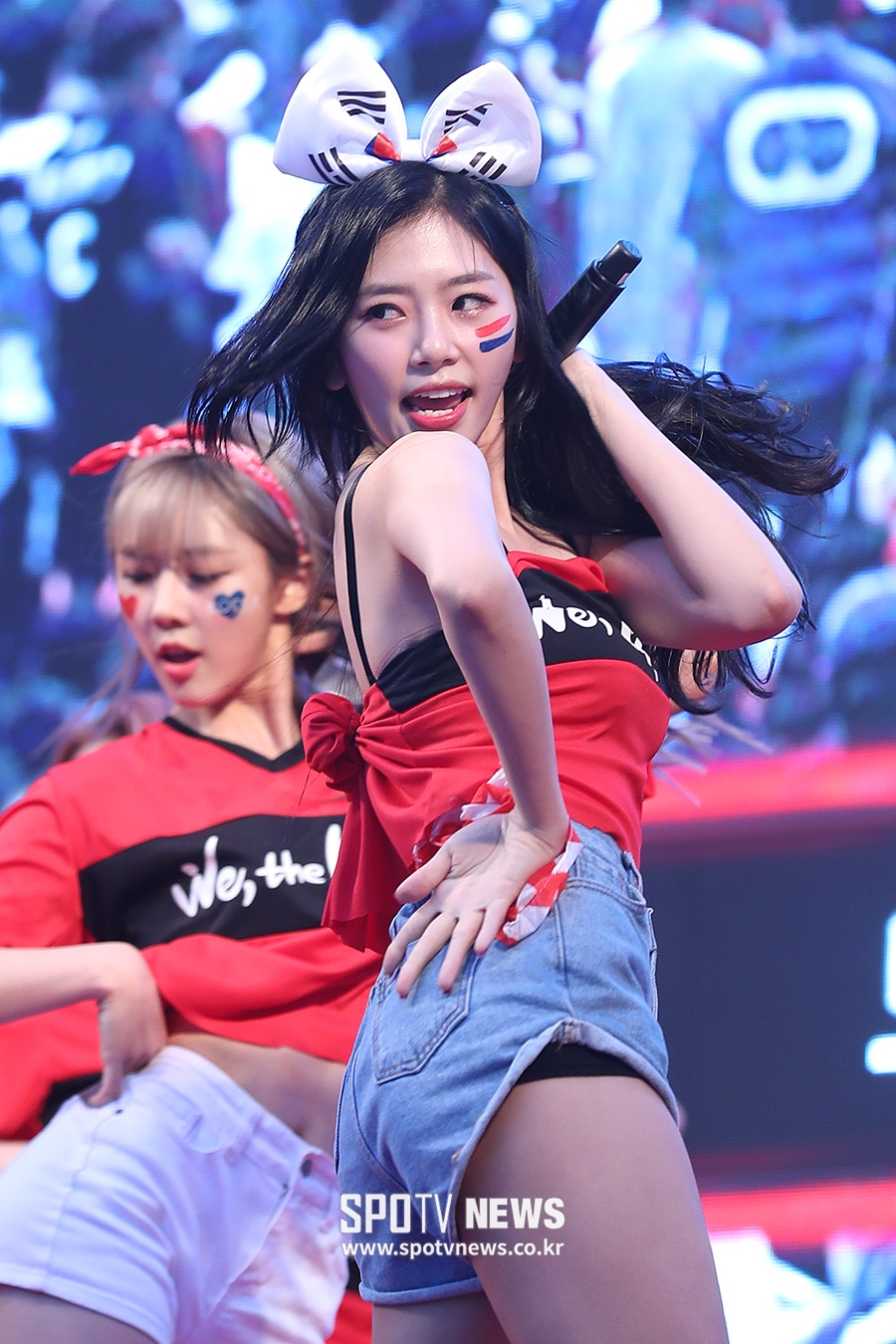 [포토S] 드림캐쳐 지유, 섹시한 붉은 악마