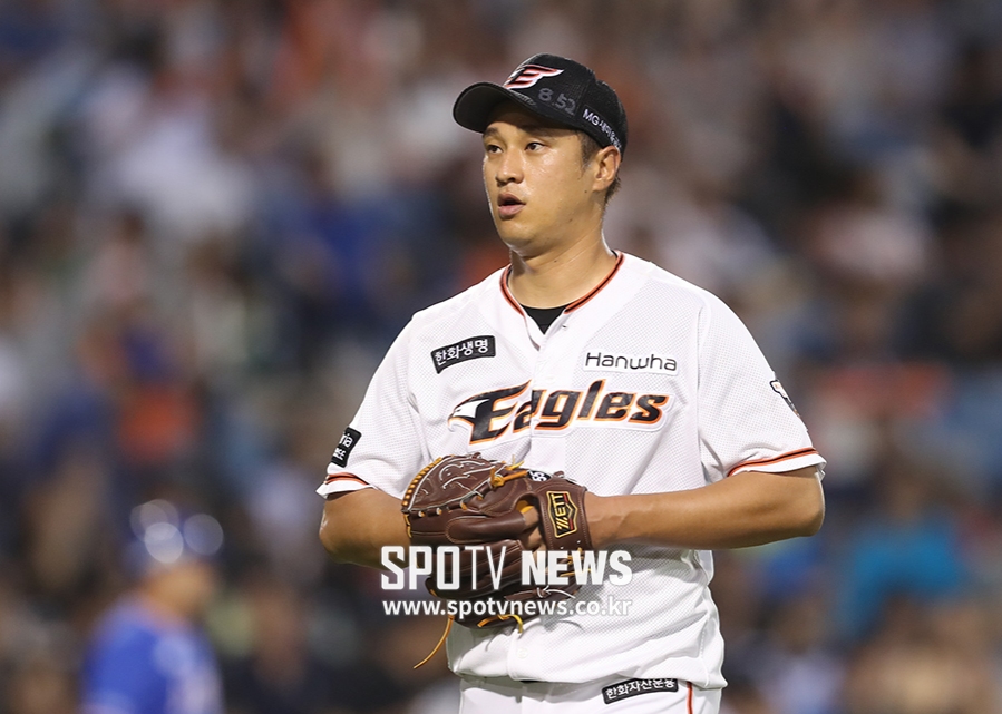 [포토S] 윤규진, '위기 탈출'