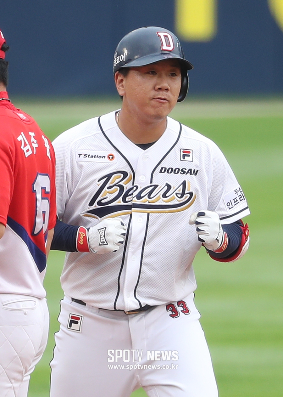 [포토S] 두산 이우성, 두 주먹 불끈