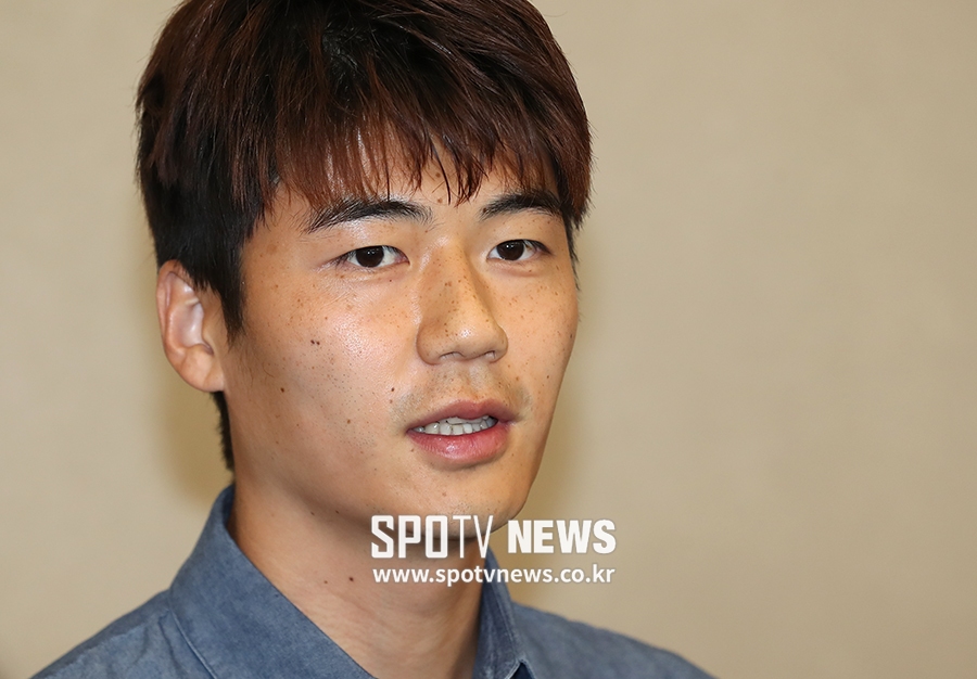 [포토S] 인터뷰 하는 기성용