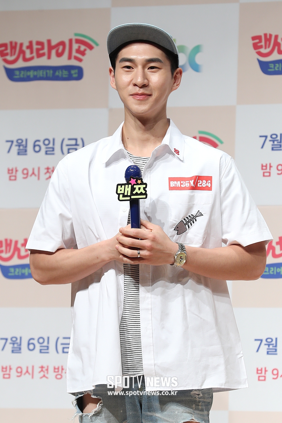 [포토S] 밴쯔, 5년동안 방안에서 밥만 먹었는데 브라운관 진출