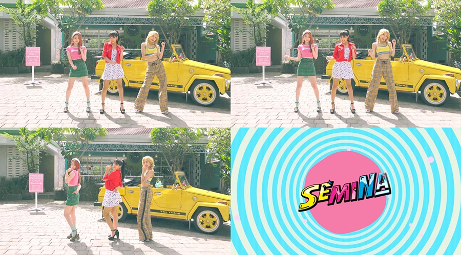 구구단 세미나, 안무 셀프 스포일러…'샘이나춤' 공개