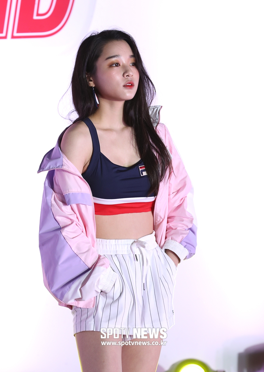 [포토S] 휠라핏 김서연, 당당한 눈빛