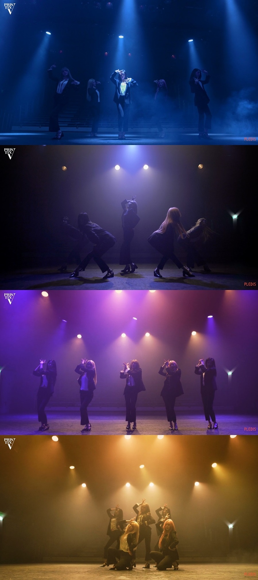 프리스틴V, 'Spotlight' 역대급 안무 영상 공개