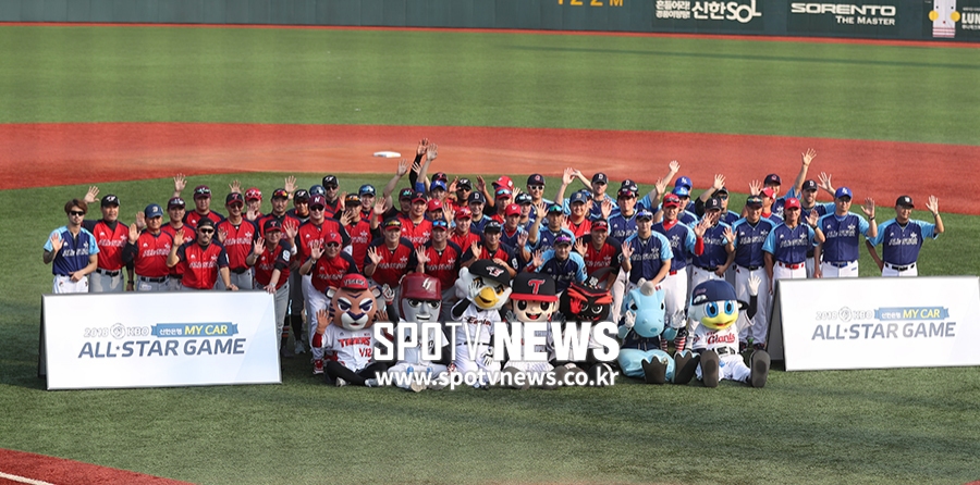 [포토S] 2018 KBO 올스타전, 신나게 출발!