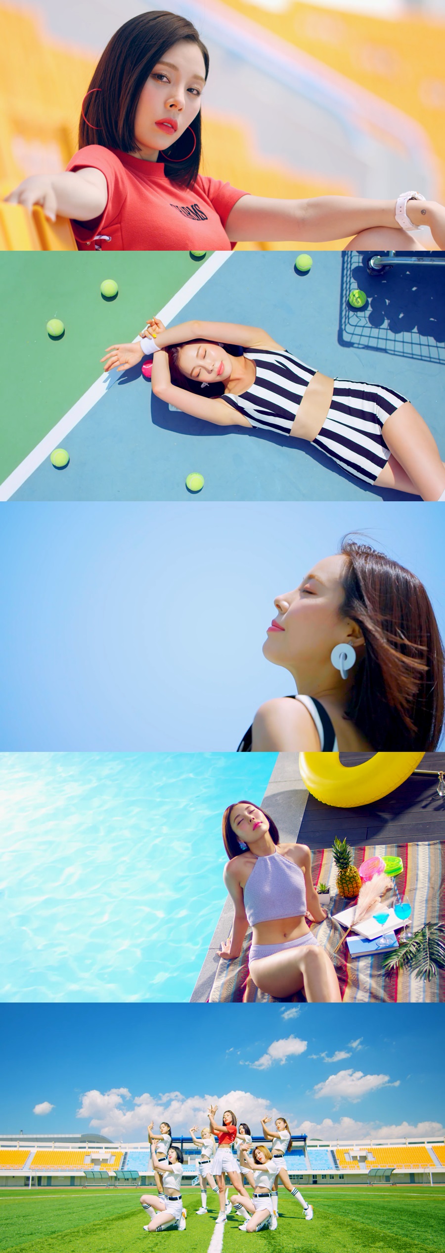[신곡읽기] 'Here we are'…애슐리가 담은 여름의 향기