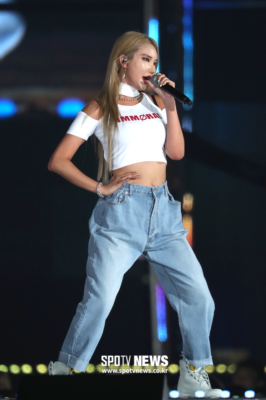 [포토S] EXID LE, 무대 위 강렬한 카리스마!