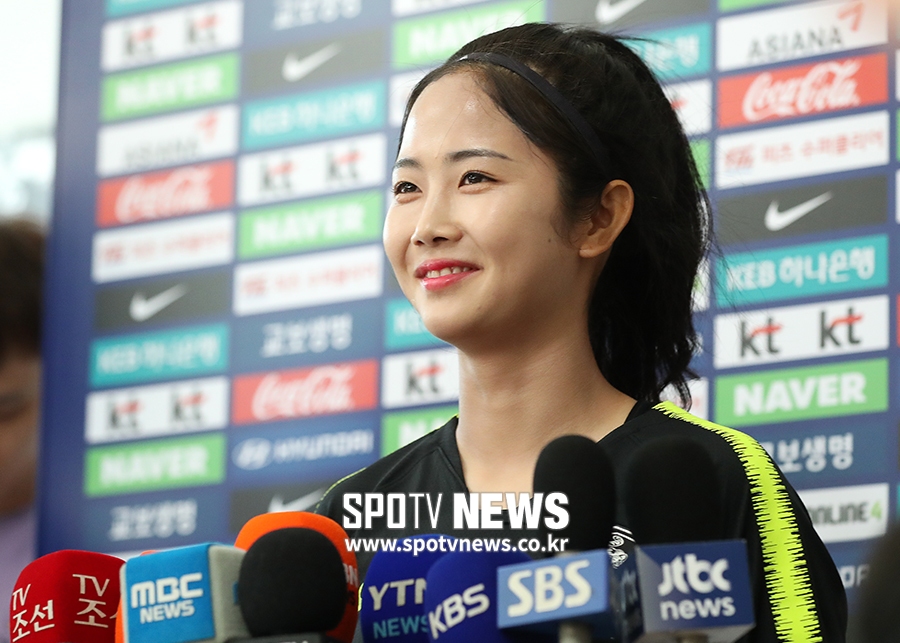 [포토S] 이민아, 귀여운 미소