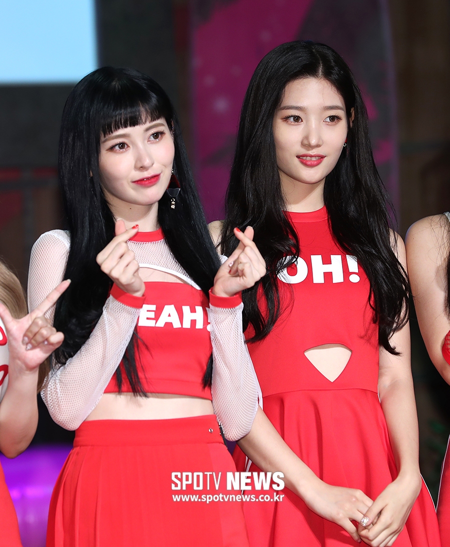 [포토S] 다이아 예빈-정채연, 흑발 미녀들