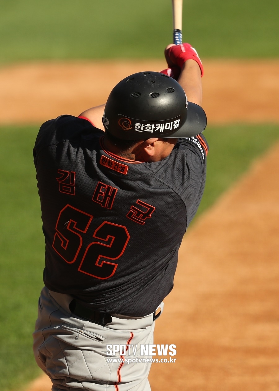 [SPO 현장] 한화 지원군 김태균, 25일 만에 1군 복귀