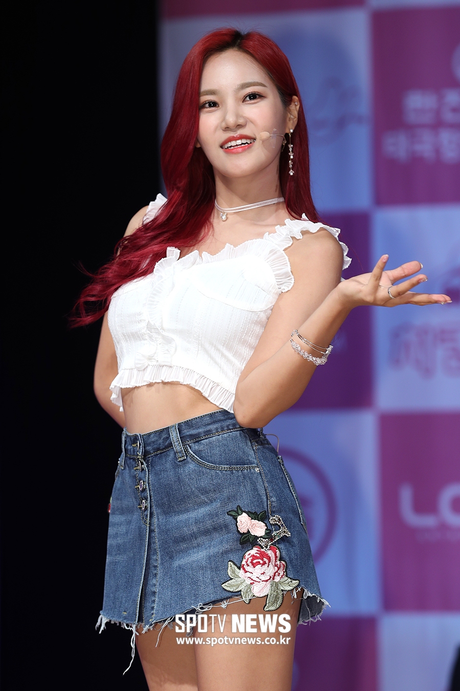[포토S] 베리굿 서율, 빨간 머리가 포인트!