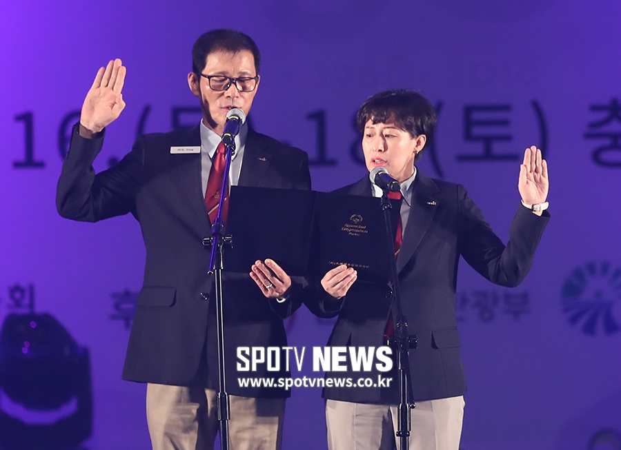 [포토S] 선서하는 스페셜올림픽코리아 심판 대표들