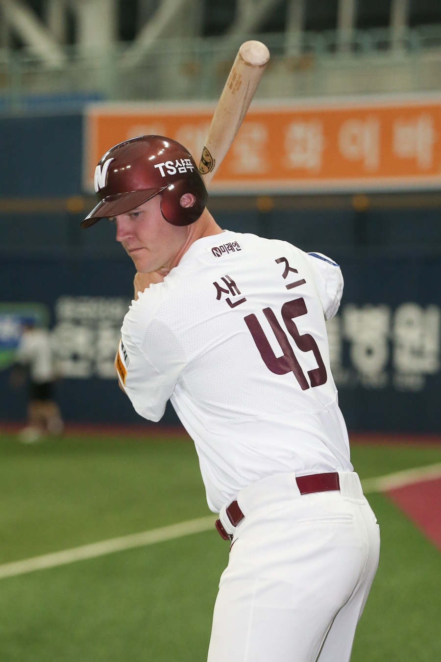 넥센 샌즈 퓨처스리그 경찰전 2볼넷…적응 의지 엿보여