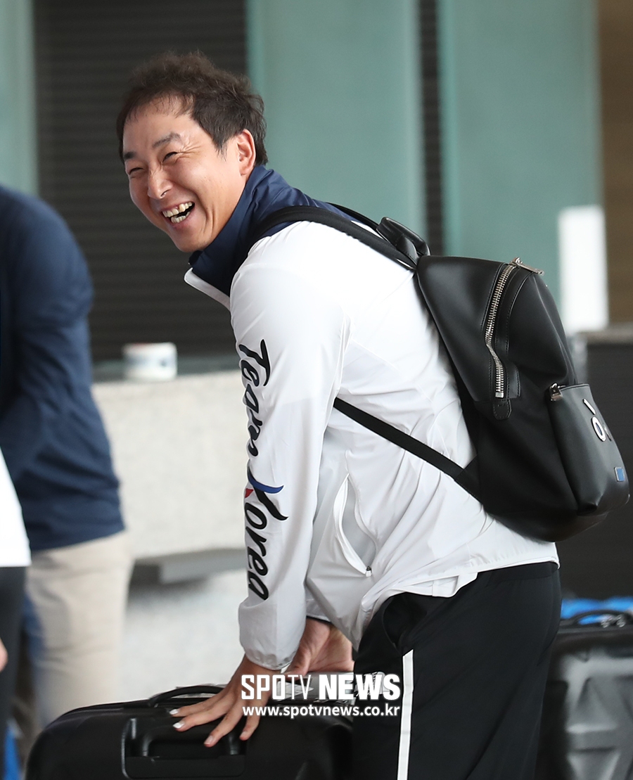 [포토S] 정우람, 즐거운 큰형님