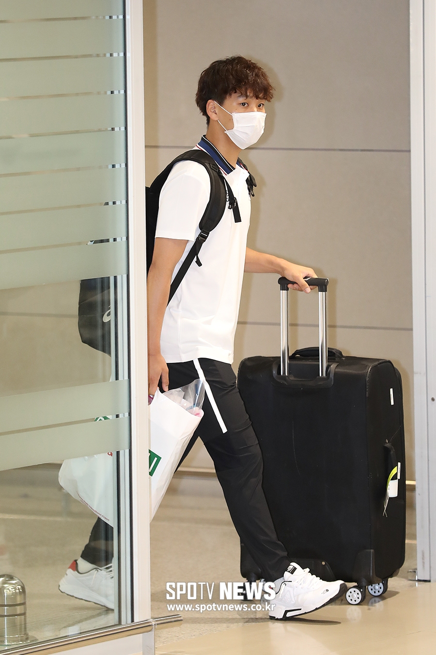 [포토S] 정민수, '멋진 수비 펼치고 돌아왔어요'